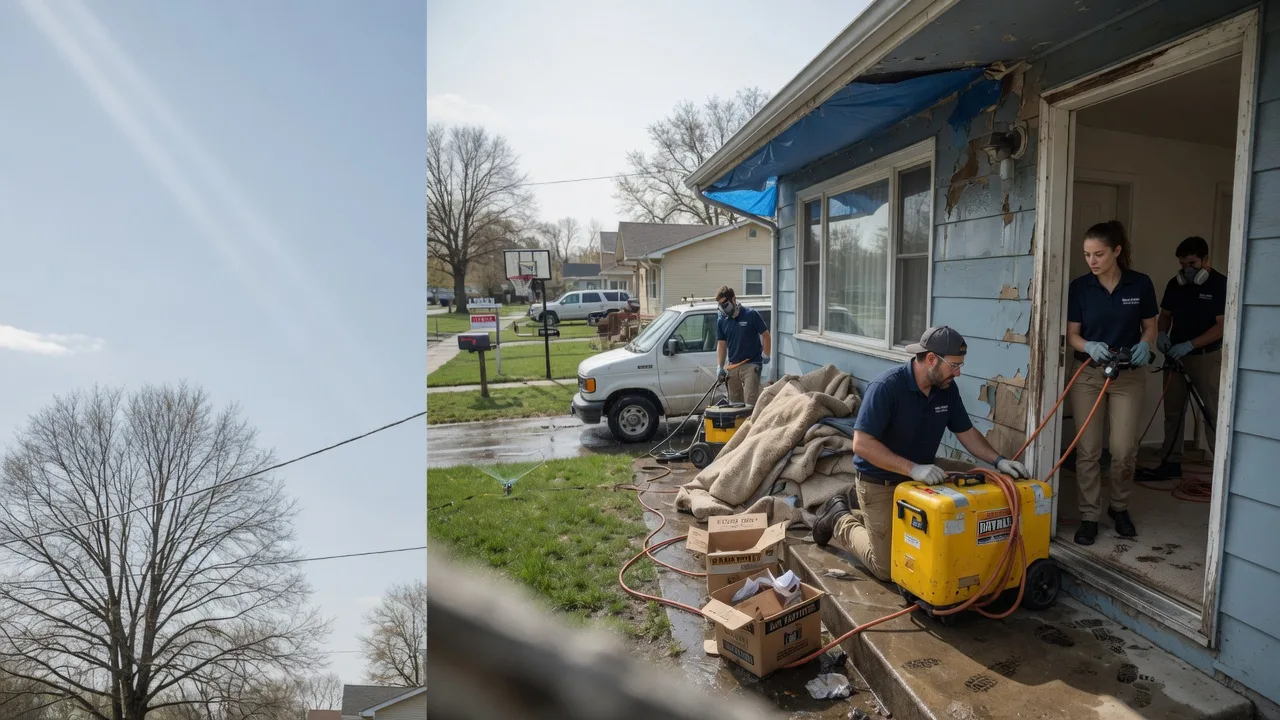 Basement Flood Cleanup in Waldron, IN near me